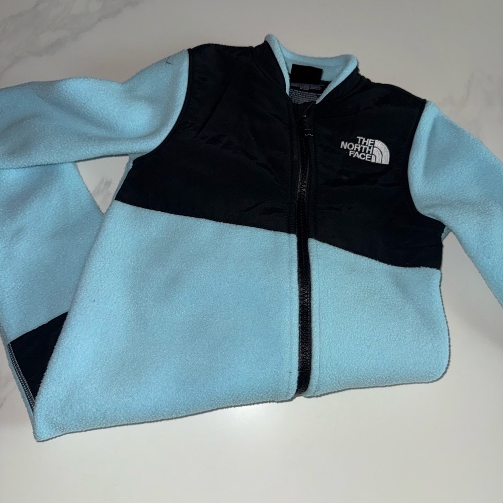 The North Face Baby Denali One-Piece Set 6-12 Months Atomizer Blue